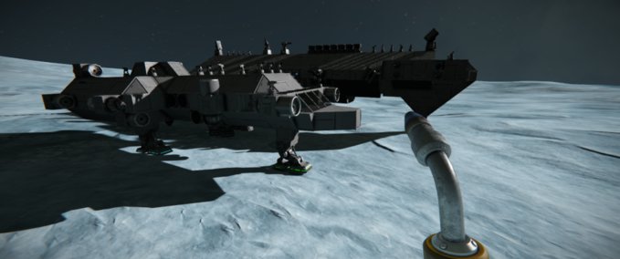 Blueprint Scorpio Gunboat Space Engineers mod