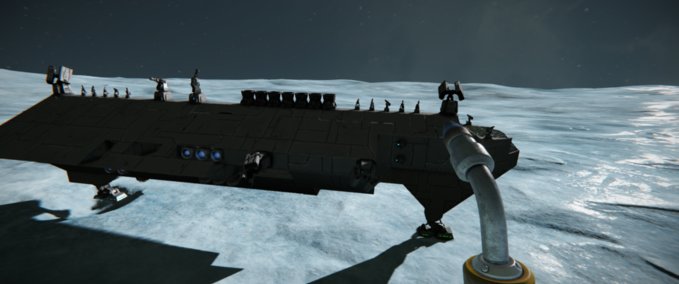 Blueprint Dauntless Class Corvette Space Engineers mod