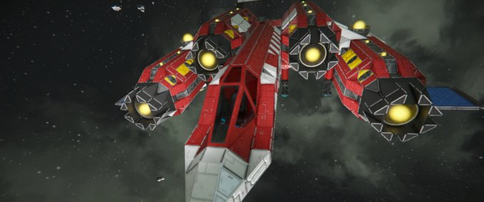 Blueprint Valkyrie 3 Space Engineers mod