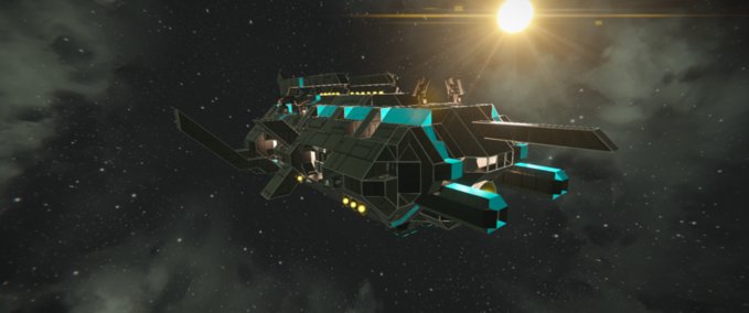 Blueprint EFS Frigate Space Engineers mod
