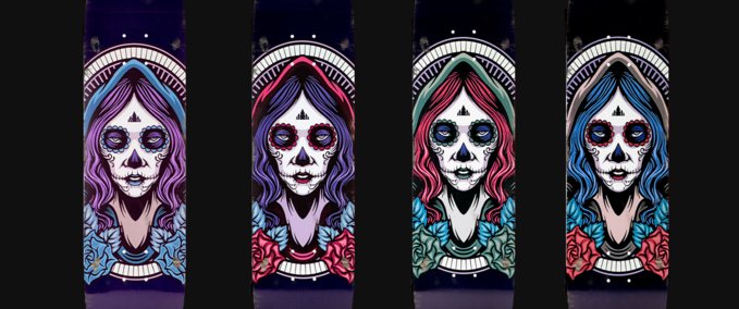 Gear Heartwood Goddess Collection Skater XL mod