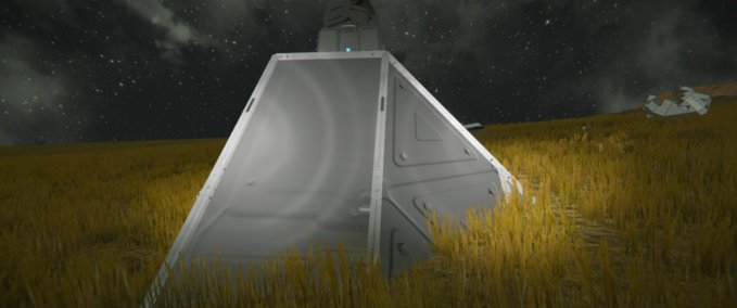 Blueprint Turret pod Space Engineers mod
