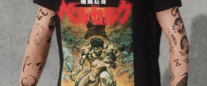 Other T-shirt Berserk Skater XL mod