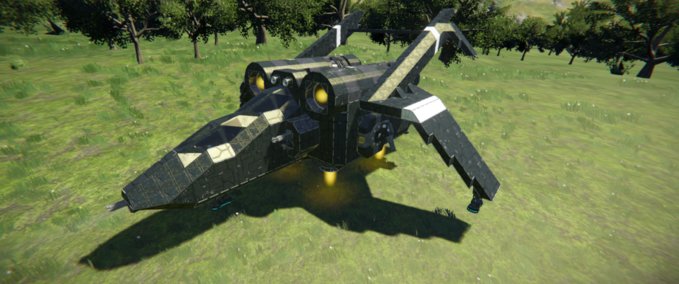 Blueprint 40K Valkyrie Space Engineers mod