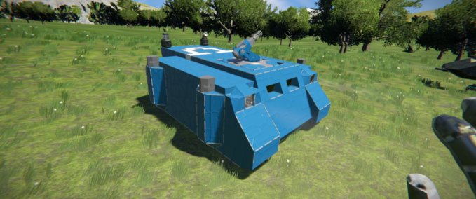 Blueprint Space Marine Rhino Space Engineers mod