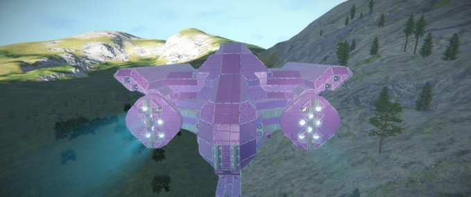 Blueprint Halo covenant phantom Space Engineers mod