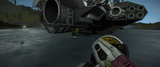 World the hell station Space Engineers mod