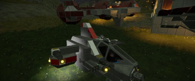 Blueprint GAR Command Fighter Space Engineers mod