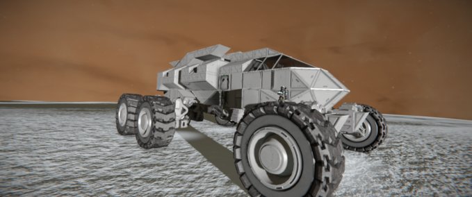 Blueprint Savox Exploration Rover Space Engineers mod