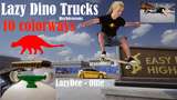 Lazy Dino Trucks - 10 Colors Mod Thumbnail