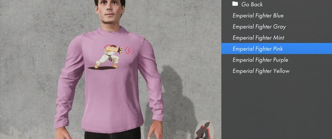 Other Emperial Fighter Long Sleeve Skater XL mod