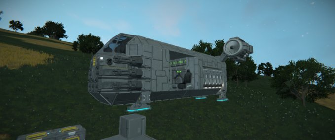 Blueprint Razor Crest ** Space Engineers mod