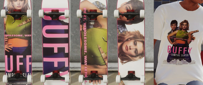 Gear NMNR Buffy The Vampire Slayer Pack Skater XL mod