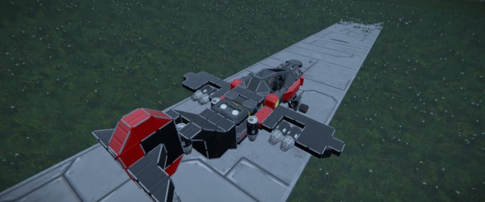 Blueprint Plane mk1 Space Engineers mod