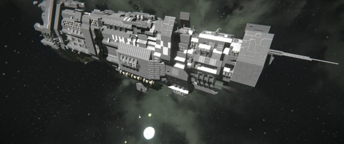 Blueprint UNSC MARATON HEAVY CRUISER Space Engineers mod