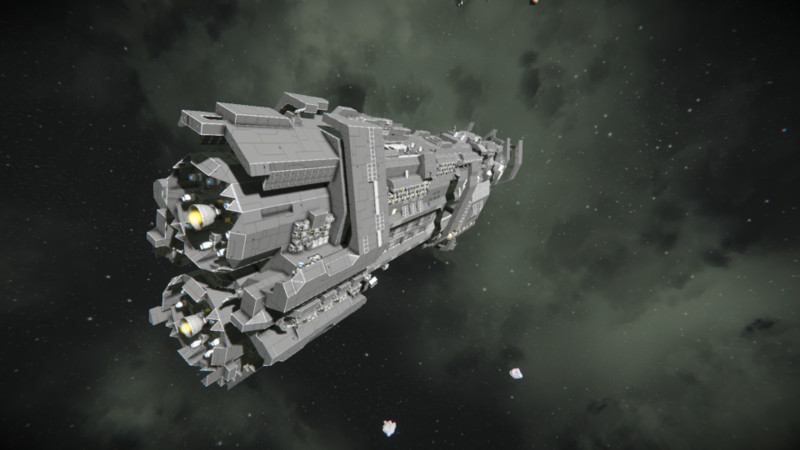 Space Engineers: UNSC INFINITY HALO WARSHIP v 1.0 Blueprint, Ship,  Large_Grid, Safe Mod für Space Engineers