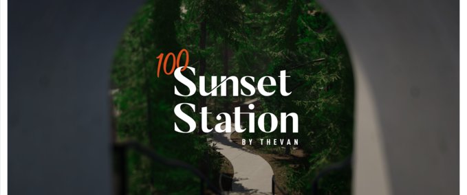 Map 100 Sunset Station (Beta) Skater XL mod