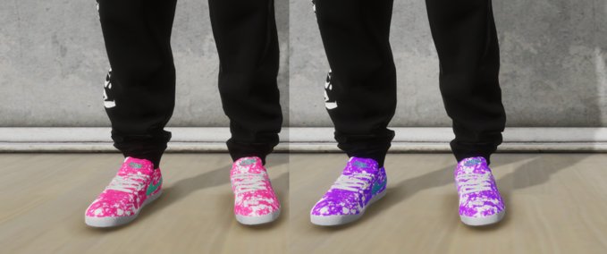 Gear Men's Nike SB Splat's - Two Colors - Fan Made Skater XL mod