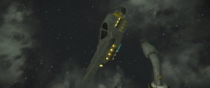 Blueprint A-wing Space Engineers mod