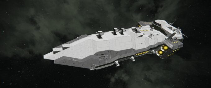 Space Engineers: RSN - Eden light Cruiser Class v 1.0 Blueprint, Ship ...