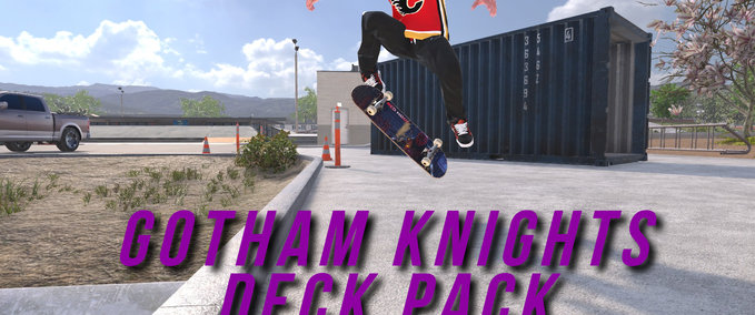 Gear Gotham Knights Deck Pack Skater XL mod