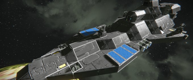 Blueprint Odyssey-Class Escort Starcruiser Space Engineers mod