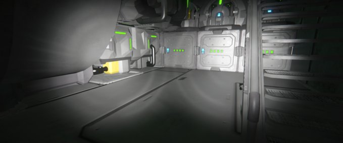 Blueprint Ship 001 Big Space Engineers mod