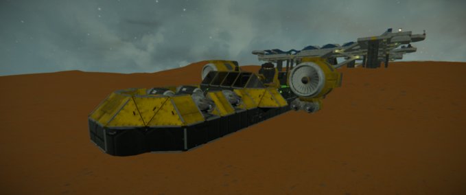 Blueprint Arcadian Speeder Space Engineers mod