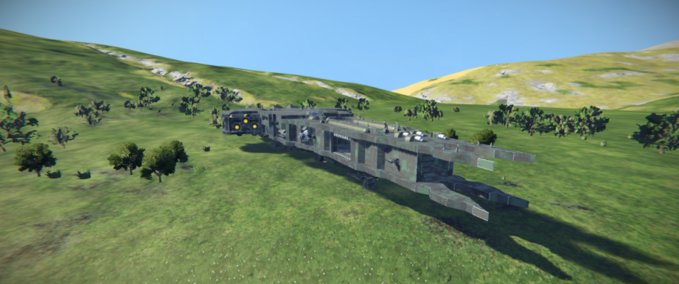Blueprint Irixidon Class- Surface To Star Cruiser Space Engineers mod