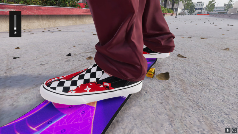 Skater XL: Vans Louis Vuitton Supreme Checker slip ons v 1.0 Gear, Shoes  Mod für Skater XL