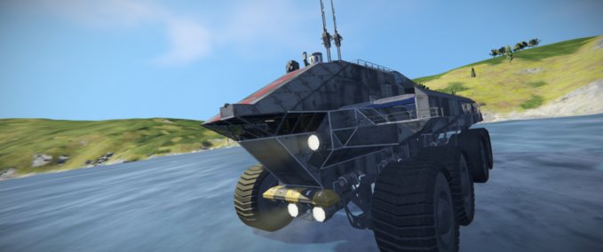 Blueprint Behemoth Mobile Survey Base Space Engineers mod