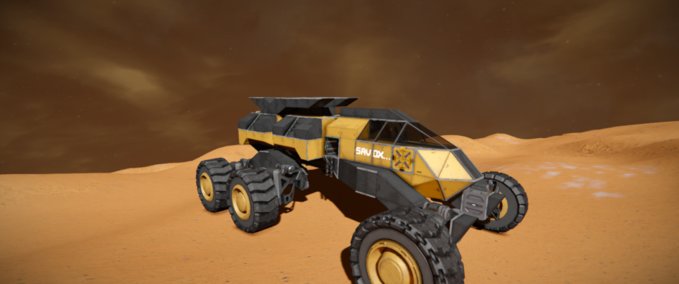 Blueprint Savox Exploration Rover Stockholmedition Space Engineers mod