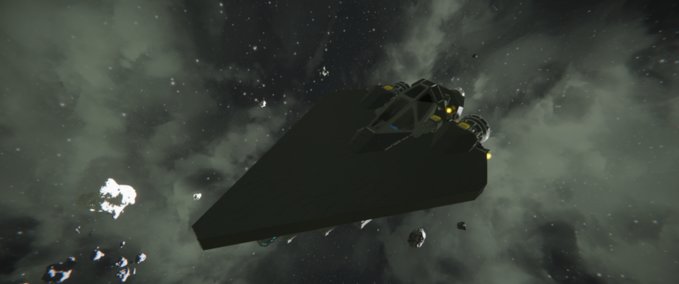 Blueprint Stealth Bomb Starfighter Space Engineers mod