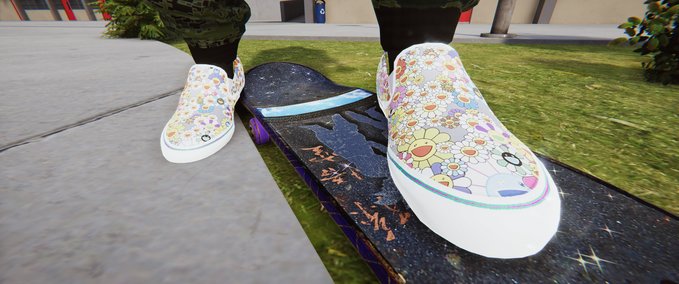 Gear Vans x Takashi Murakami Skater XL mod