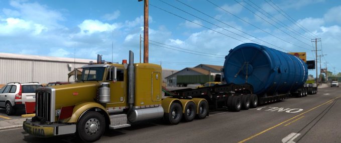 Trucks PETERBILT 357 HEAVY HAUL [1.37 - 1.38] American Truck Simulator mod