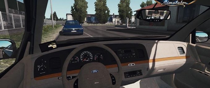 Trucks [ATS] Ford Crown Victoria v1.2 von Metehan BİLAL (1.38.x) American Truck Simulator mod