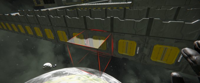 Blueprint Titan Station Space Engineers mod