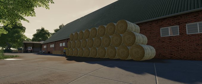 Platzierbare Objekte BDM Ballenlager Landwirtschafts Simulator mod