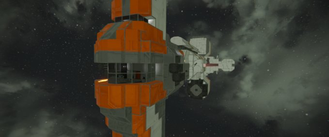 Blueprint Star wars Hammerhead v2 Space Engineers mod