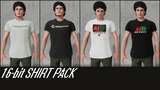 16-bit Shirt Pack Male and Female Mod Thumbnail