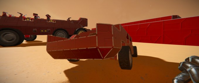 Blueprint Trophy truck mk 1 Space Engineers mod