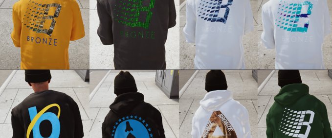 Other Bronze 56K Clothing Pack Skater XL mod