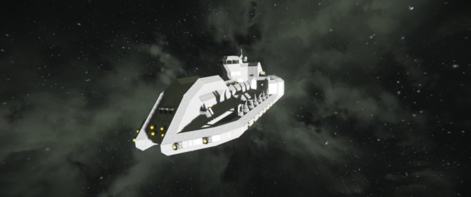 Blueprint A.S.F Heavy Destroyer Space Engineers mod