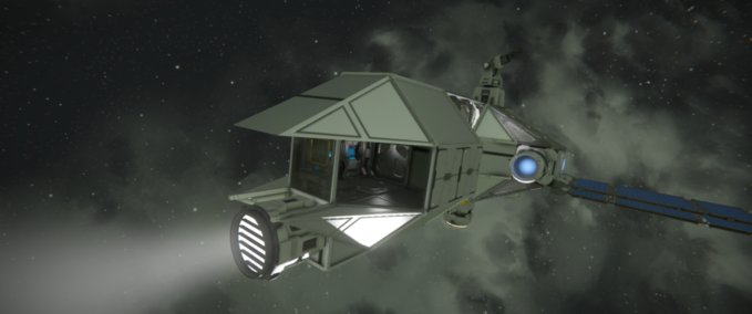 Blueprint (C.C.I.) Space Pod Space Engineers mod