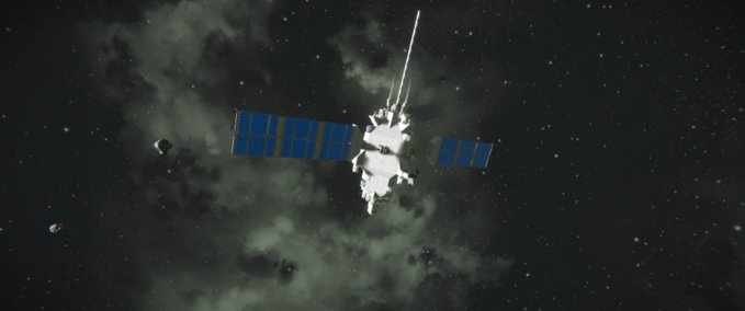 Blueprint A.S.F Defense Satellite Space Engineers mod