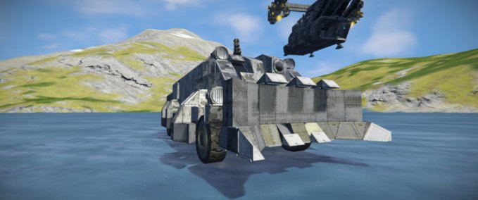 Blueprint Harbinger Assault Transport Space Engineers mod