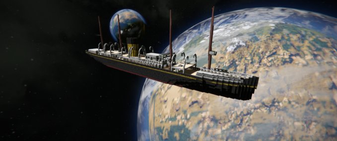 Blueprint R.M.S. Oceanic Space Engineers mod