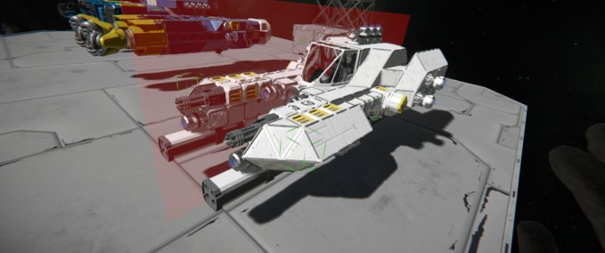 Blueprint Fighter Space Engineers mod