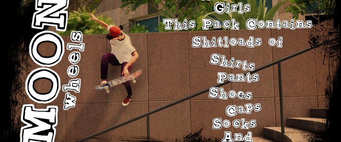 Gear Moon Wheels - Welcome Girls Pack Skater XL mod