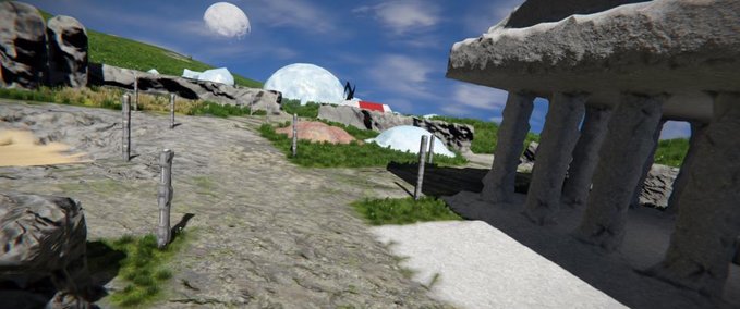 World Earth Settlement Space Engineers mod